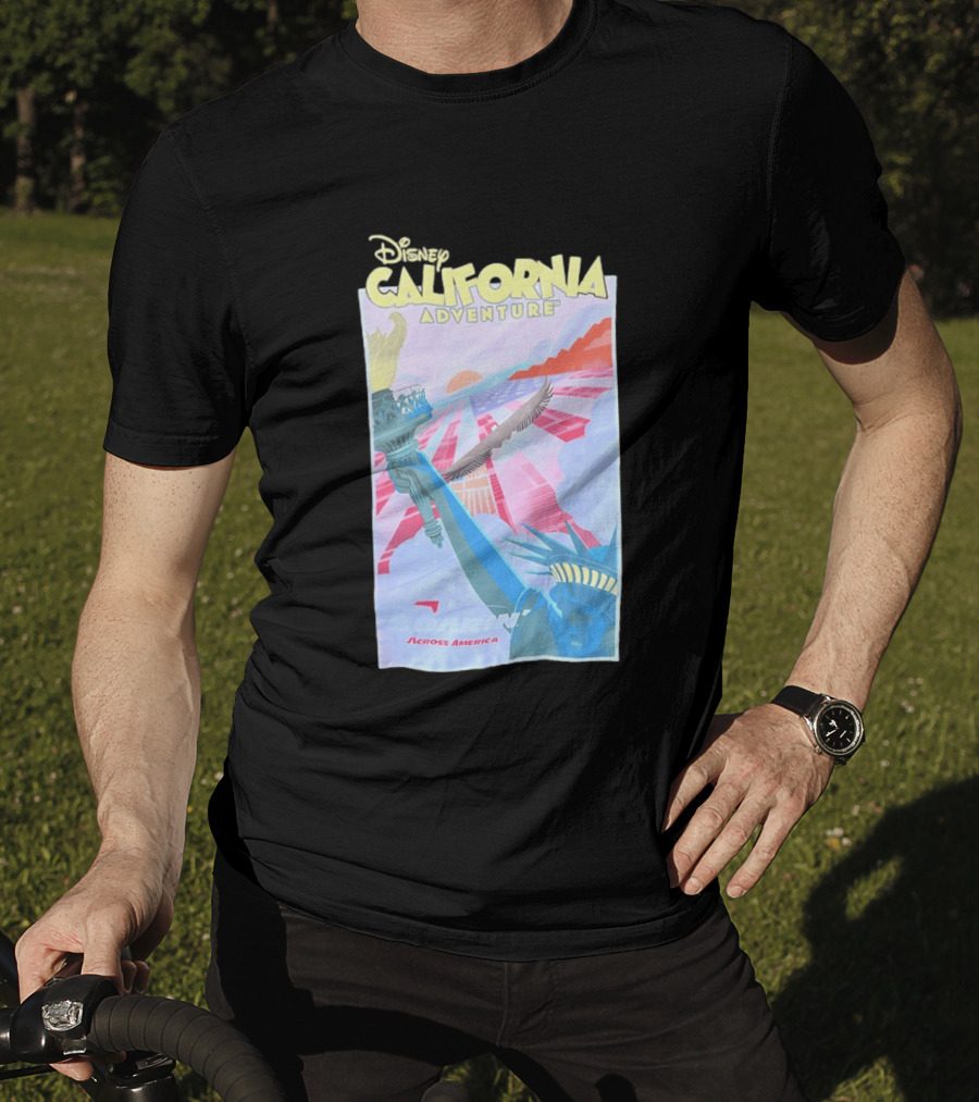 Disney California Adventure Park Soarin' Across America Liberty Eagle T-Shirt