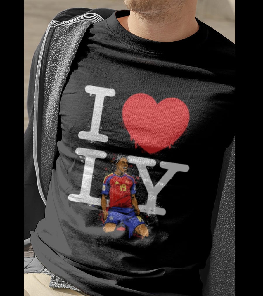 I Love Lamine Yamal Spain National Football Team 19 T-Shirt