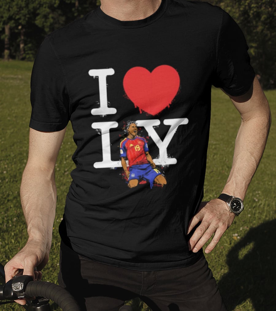 I Love Lamine Yamal Spain National Football Team 19 T-Shirt
