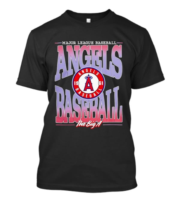 Los Angeles Angels Baseball The Big A 1961 Major League Angels T-Shirt