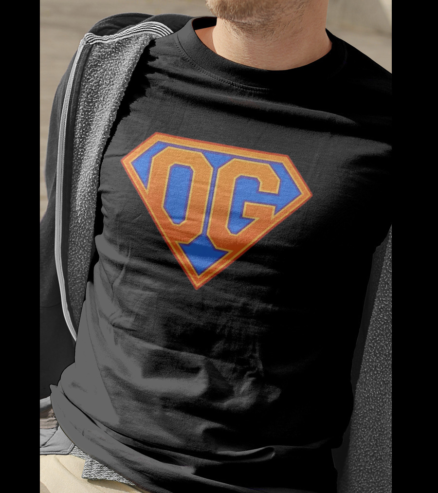OG Anunoby Superhero Logo New York Knicks T-Shirt