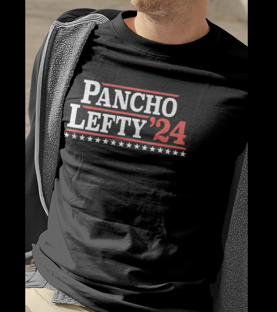Pancho Lefty '24 Election Campaign Stars T-Shirt