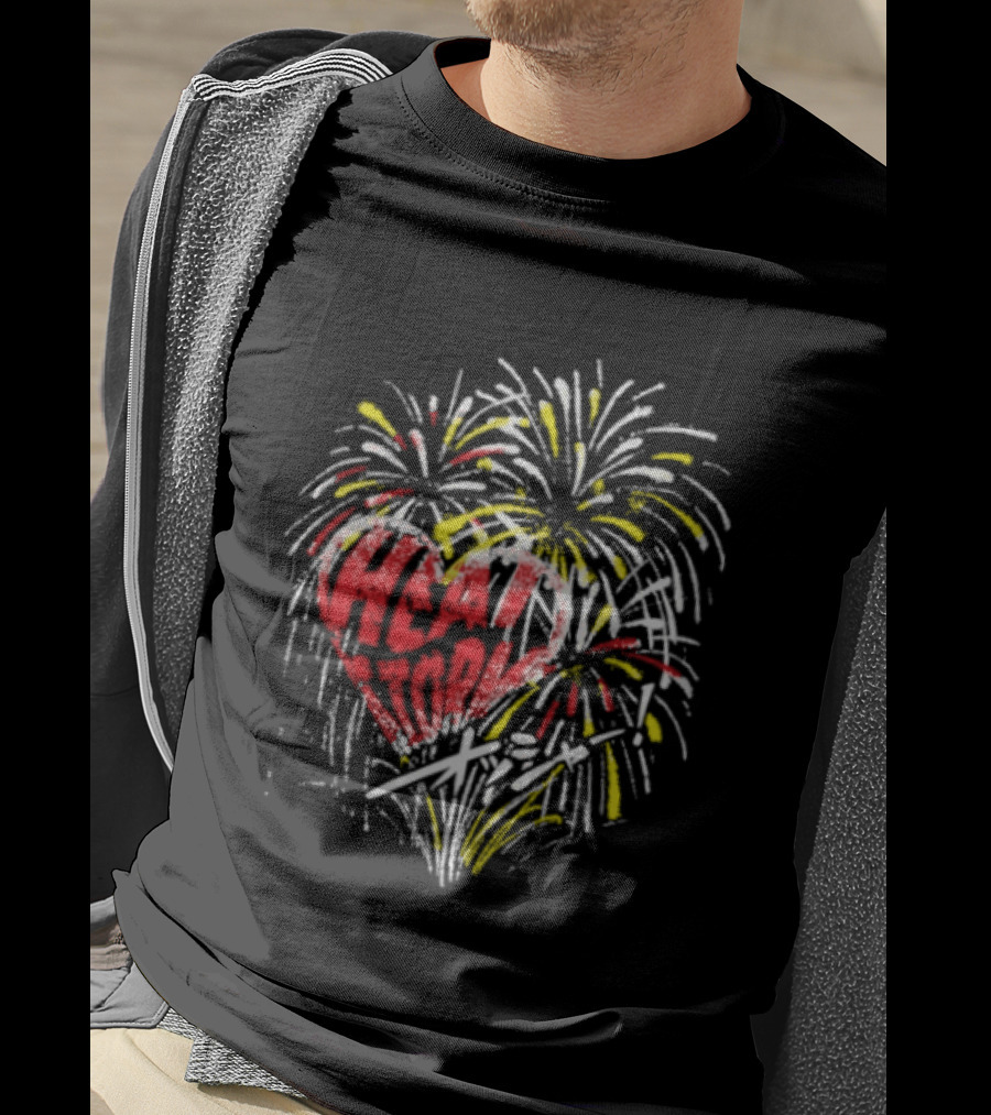 Yuya Uemura Heart Fireworks Pro Wrestling T-Shirt