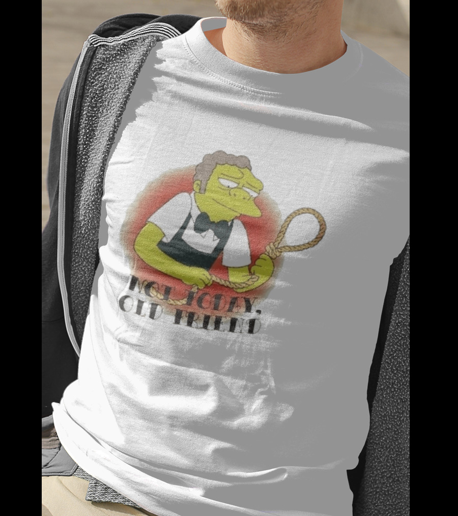 Not Today Old Friend Moe Szyslak Simpsons Meme Tattoo Rope T-Shirt