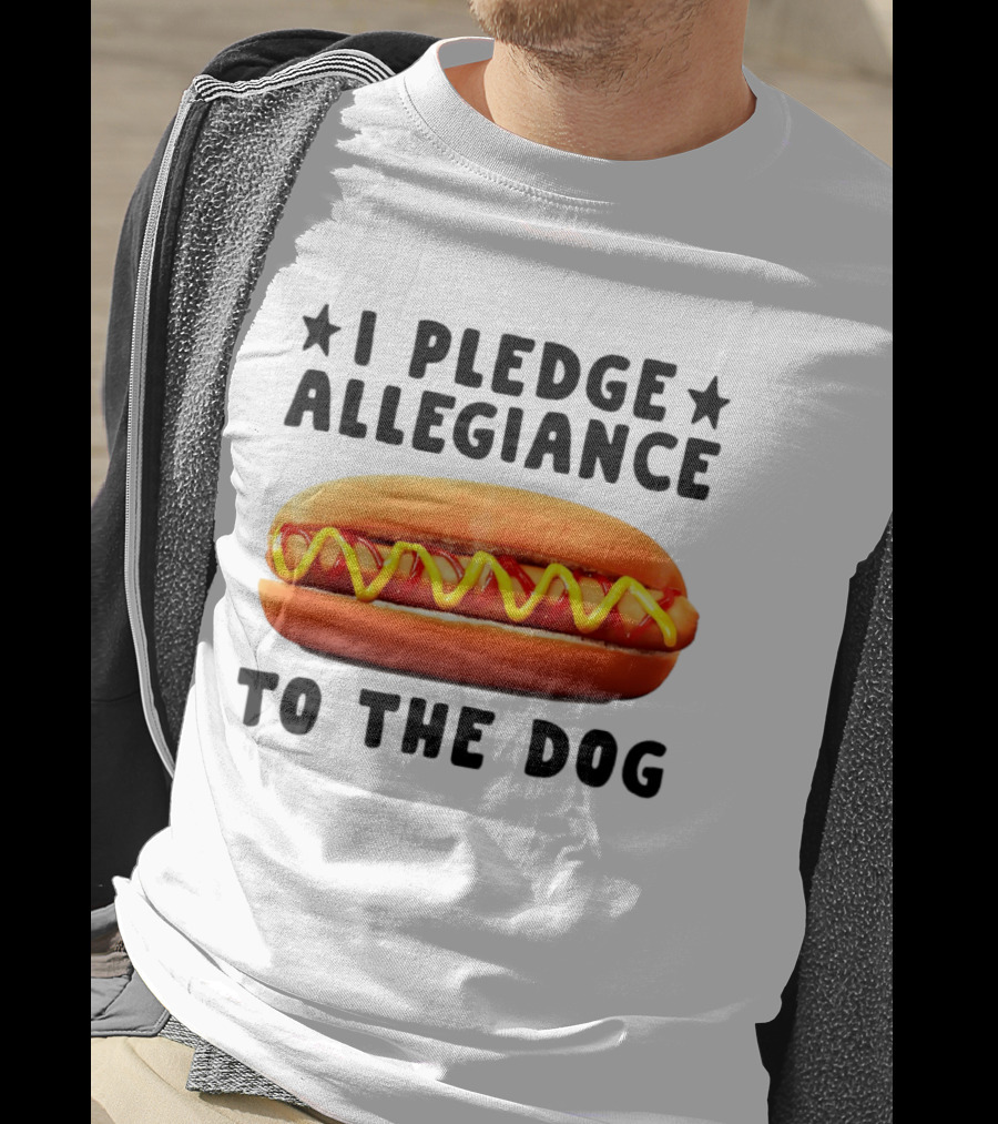 I Pledge Allegiance To The Hot Dog T-Shirt
