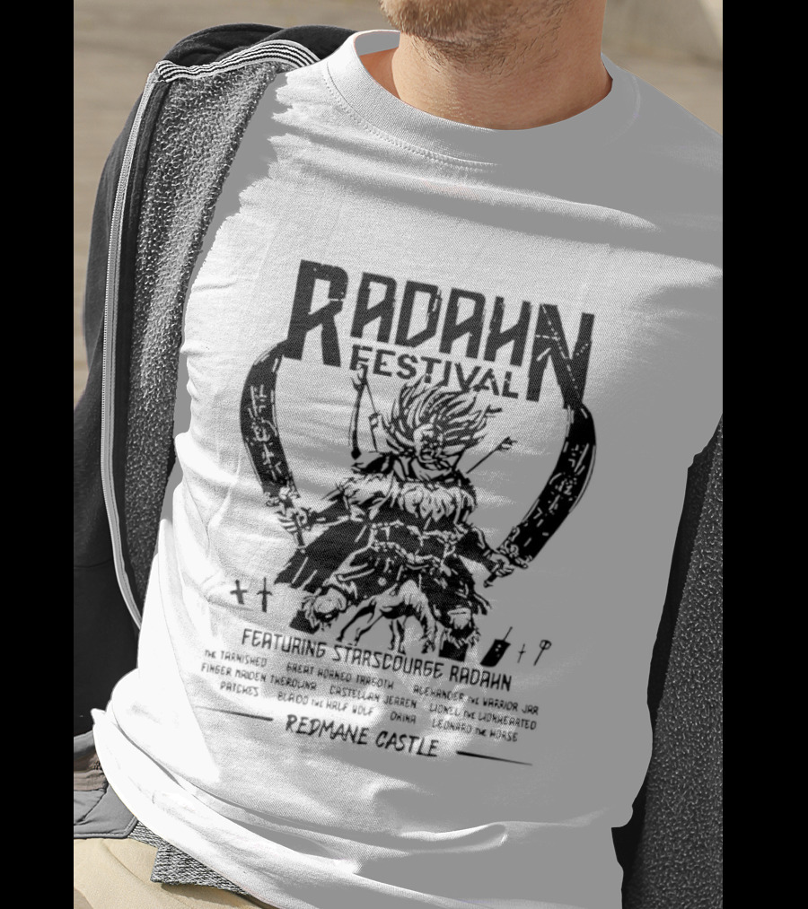 Radahn Festival Starscourge Elden Ring Redmane Castle The Tarnished Blaidd T-Shirt
