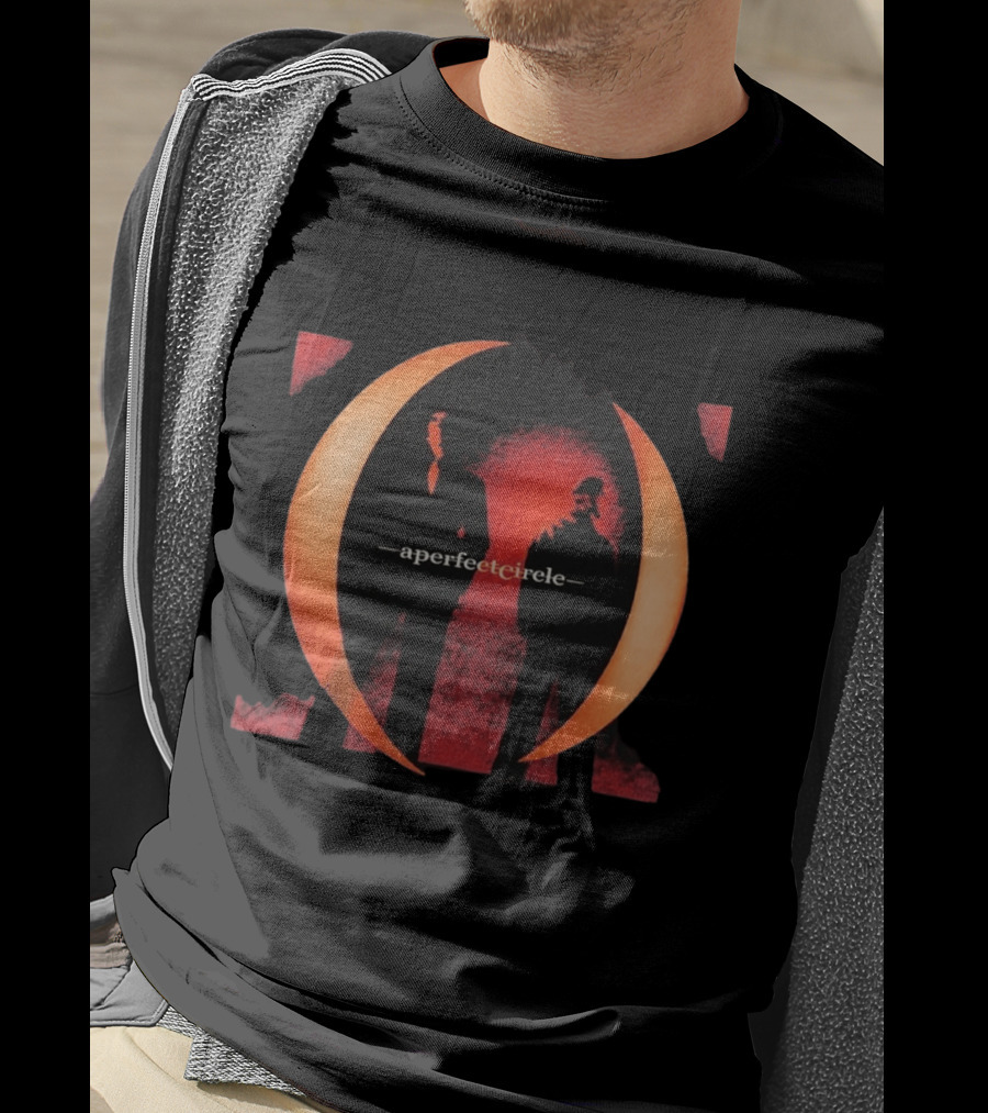 A Perfect Circle EU And UK Tour 2026 Band Red T-Shirt