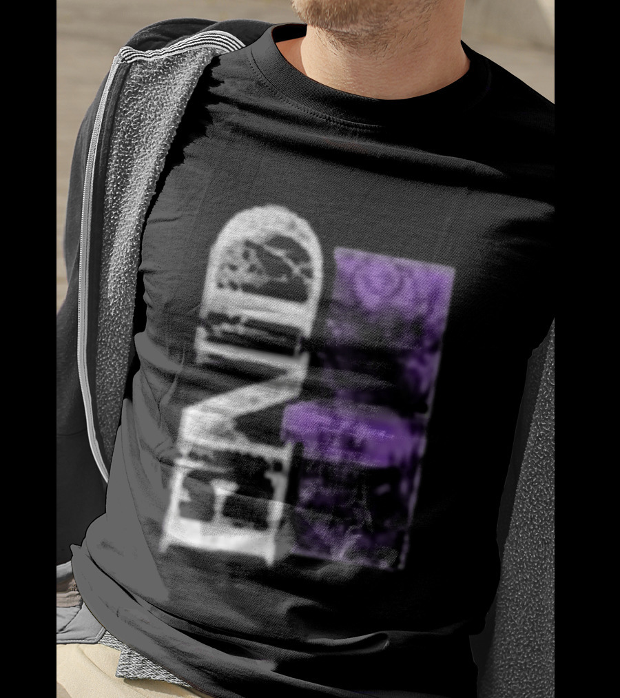 Closed Casket Activities End Victim Purple Black T-Shirt