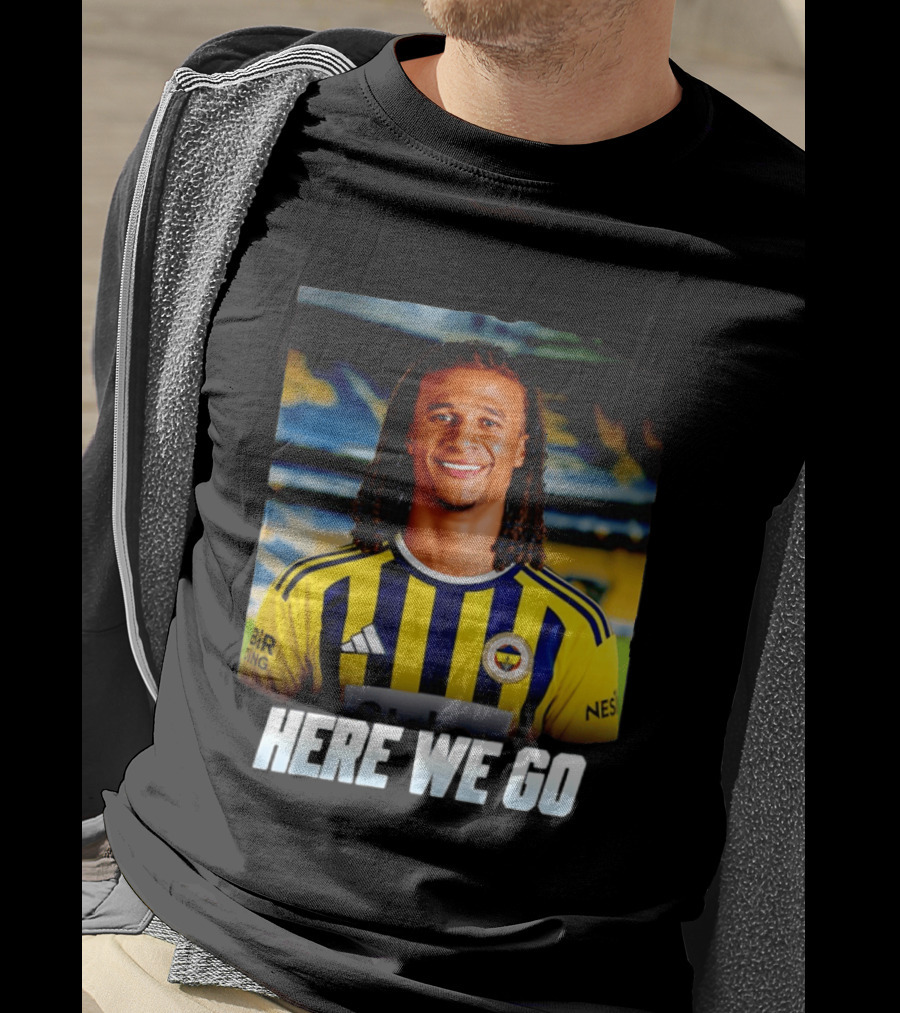 Here We Go Nathan Aké Fenerbahçe Football Transfer Announcement T-Shirt