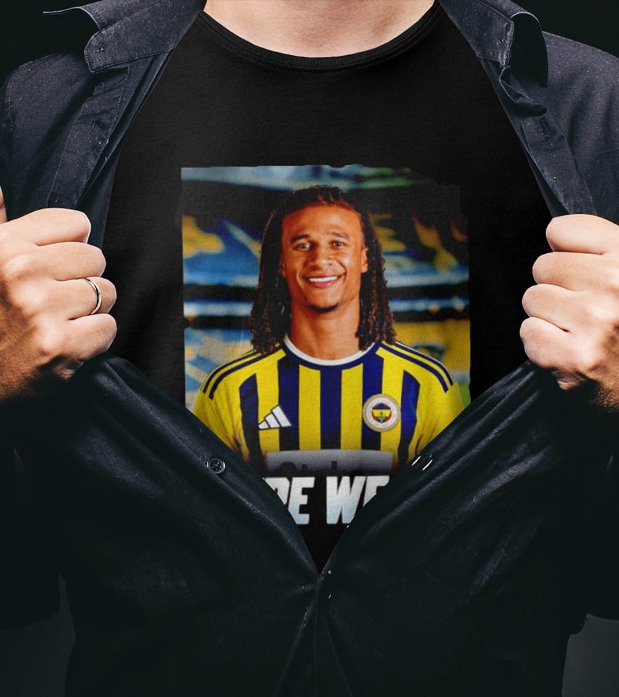 Here We Go Nathan Aké Fenerbahçe Football Transfer Announcement T-Shirt