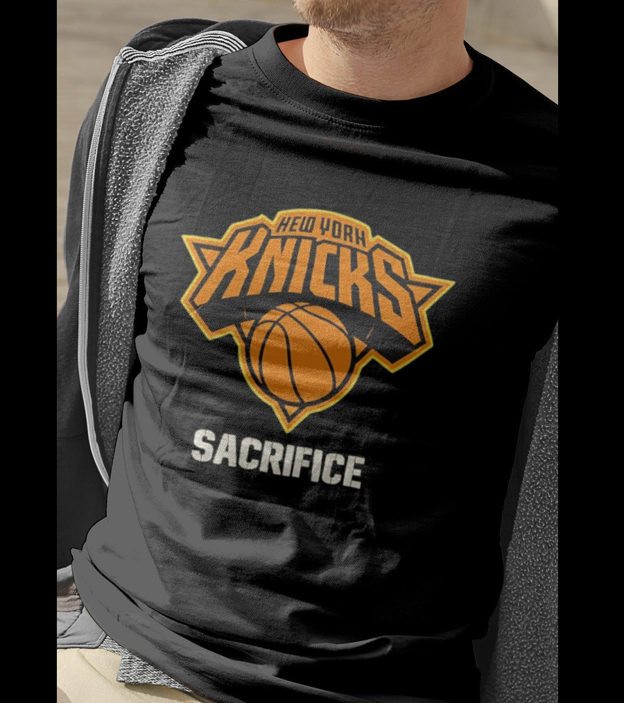 New York Knicks Sacrifice Basketball Team NBA T-Shirt