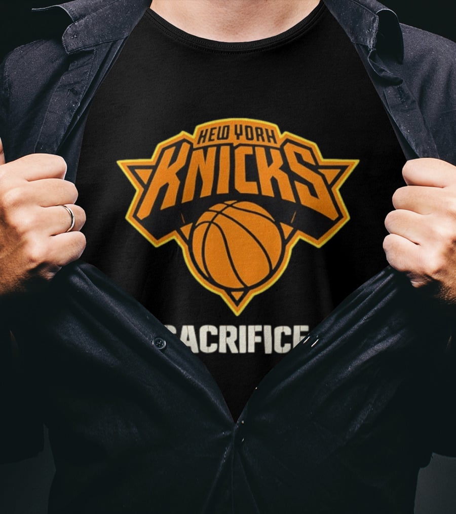 New York Knicks Sacrifice Basketball Team NBA T-Shirt