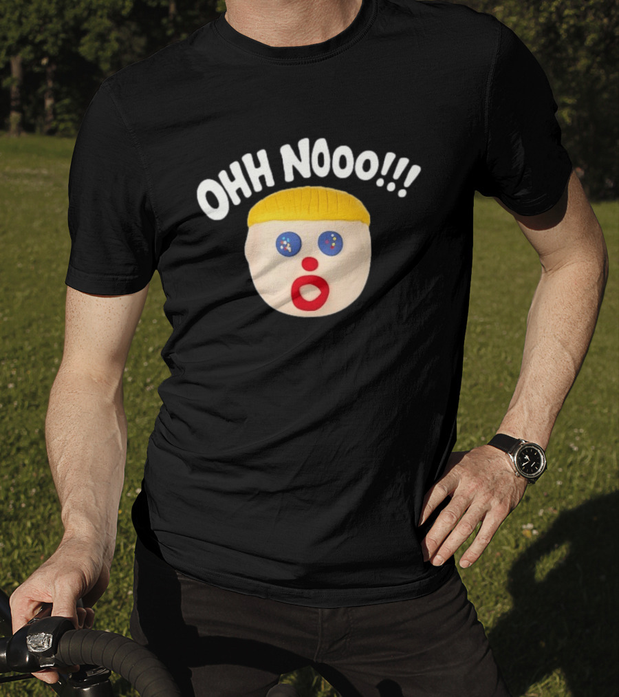 Oh No Mr Bill Iconic Claymation Face And Catchphrase From Classic TV Show T-Shirt