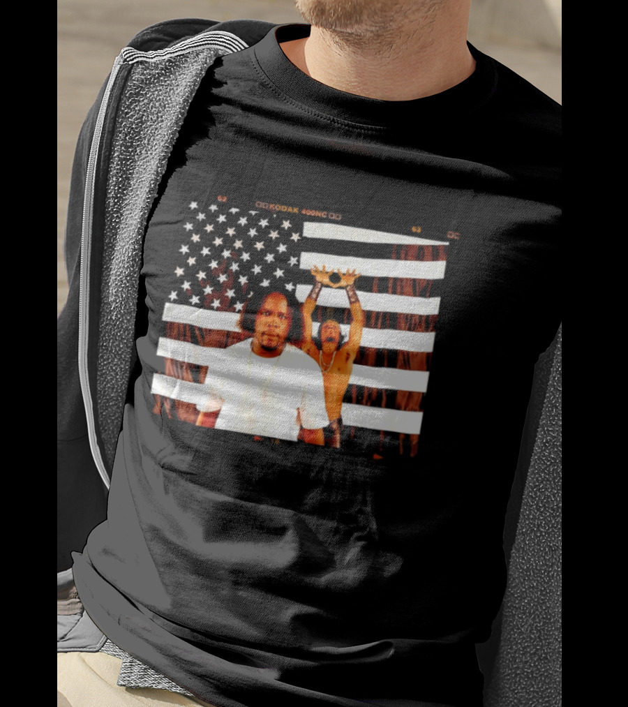 Outkast American Flag Andre 3000 Big Boi Performance USA Stars And Stripes T-Shirt