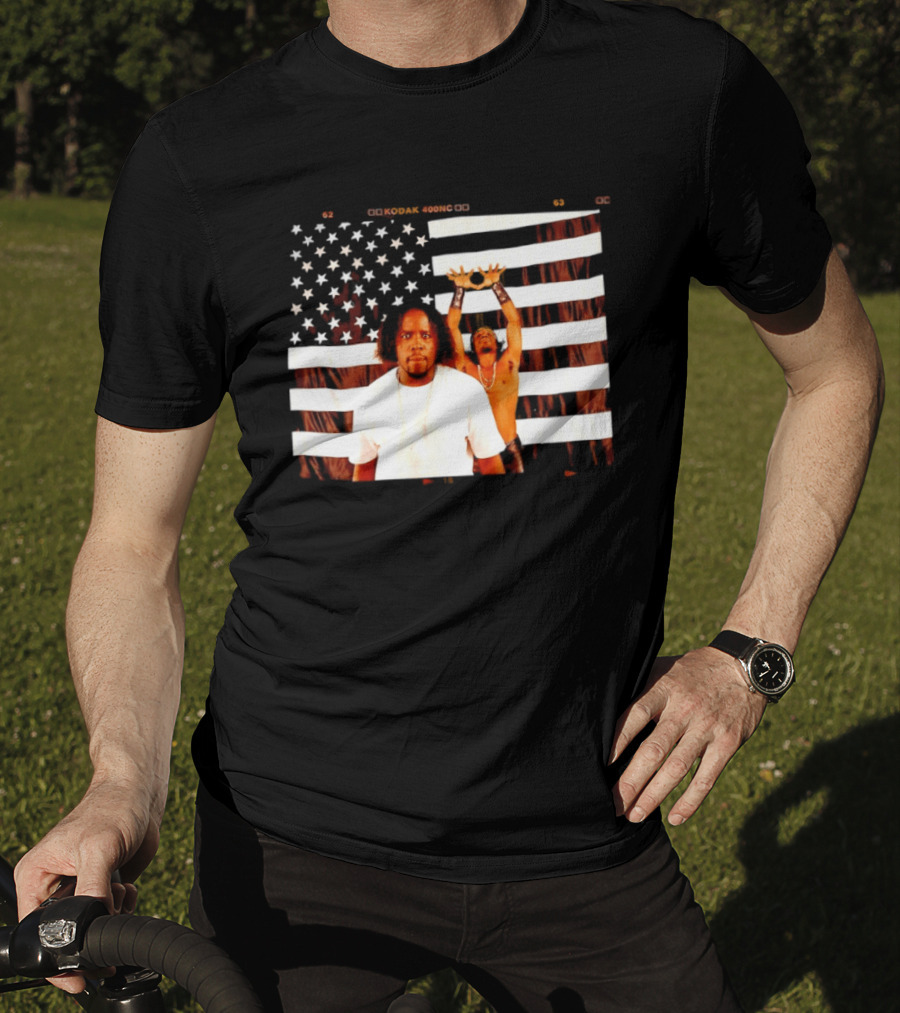 Outkast American Flag Andre 3000 Big Boi Performance USA Stars And Stripes T-Shirt