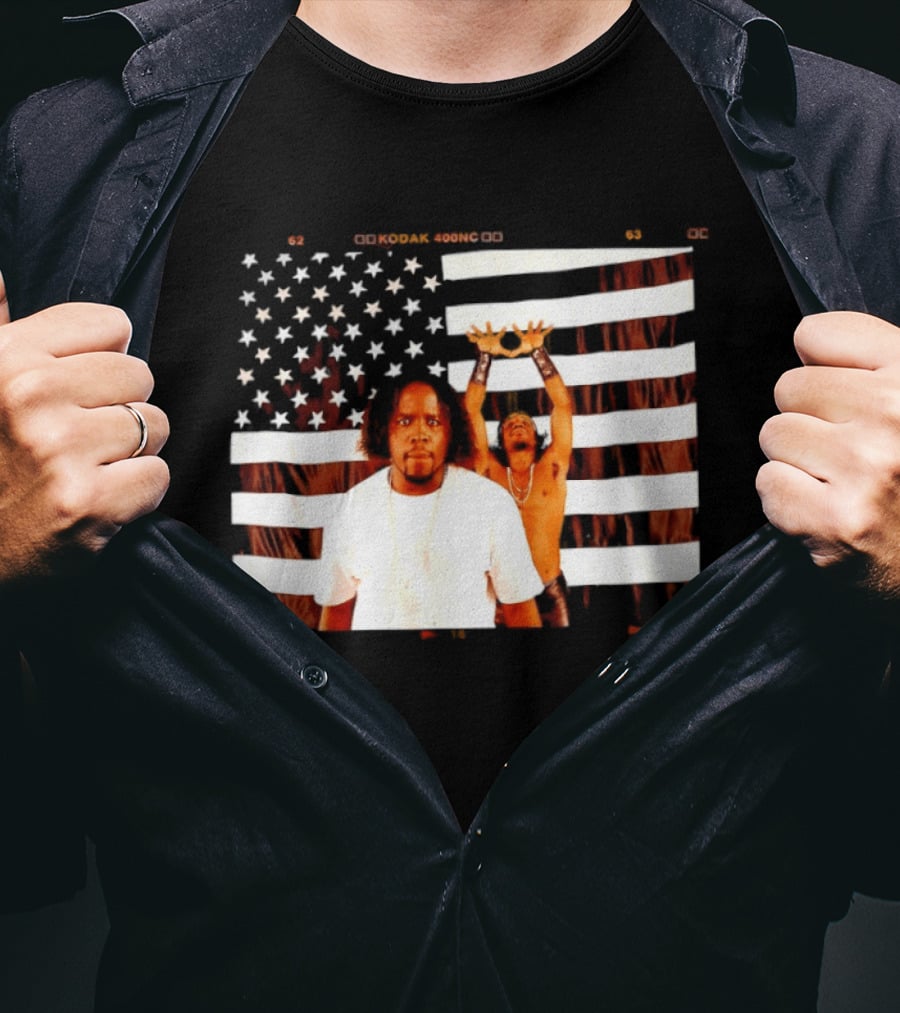 Outkast American Flag Andre 3000 Big Boi Performance USA Stars And Stripes T-Shirt