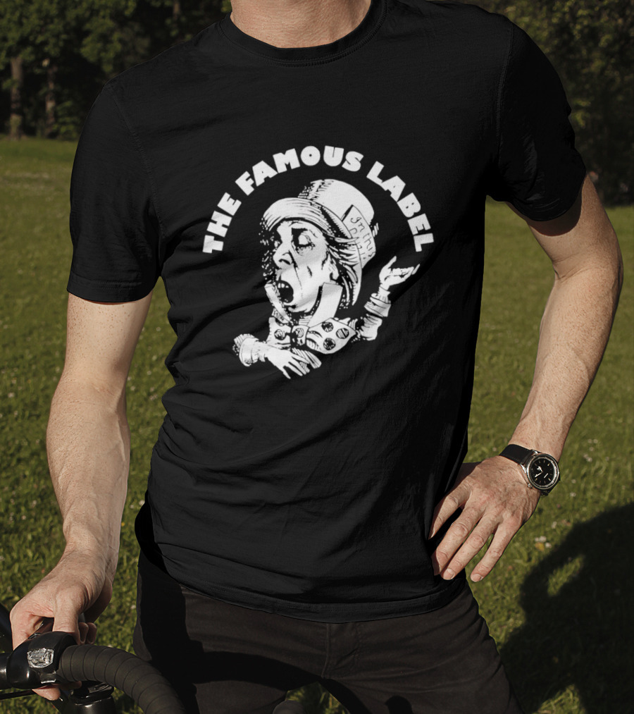 The Famous Label Mad Hatter Screaming T-Shirt