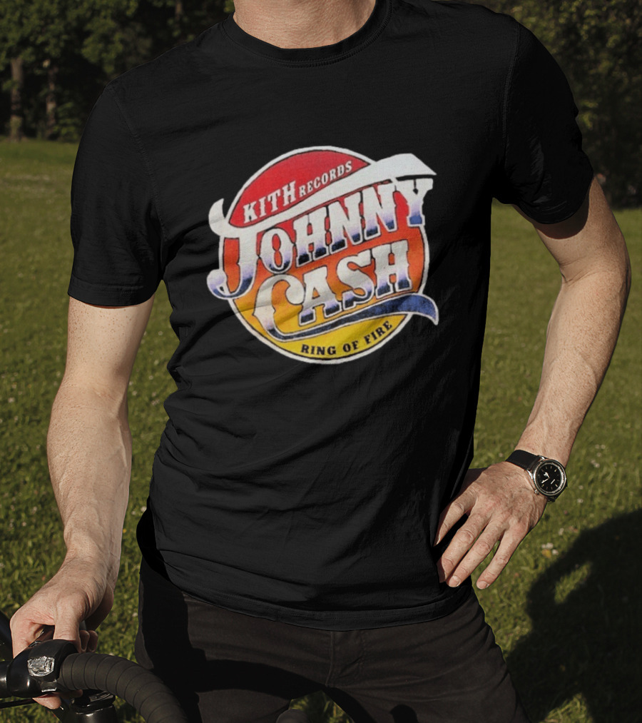 Kith Records Johnny Cash Ring Of Fire T-Shirt