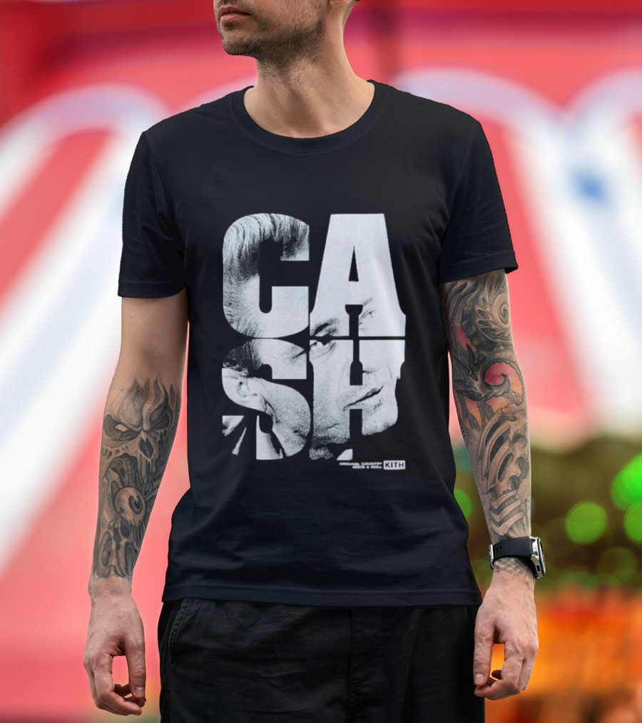 Johnny Cash Kith Records Rock N Roll Collection T-Shirt