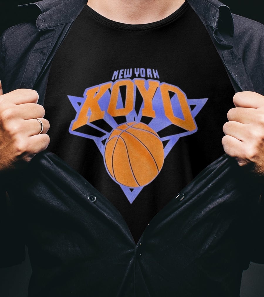 New York Koyo Basketball Vintage Style Sports Fan Collection T-Shirt