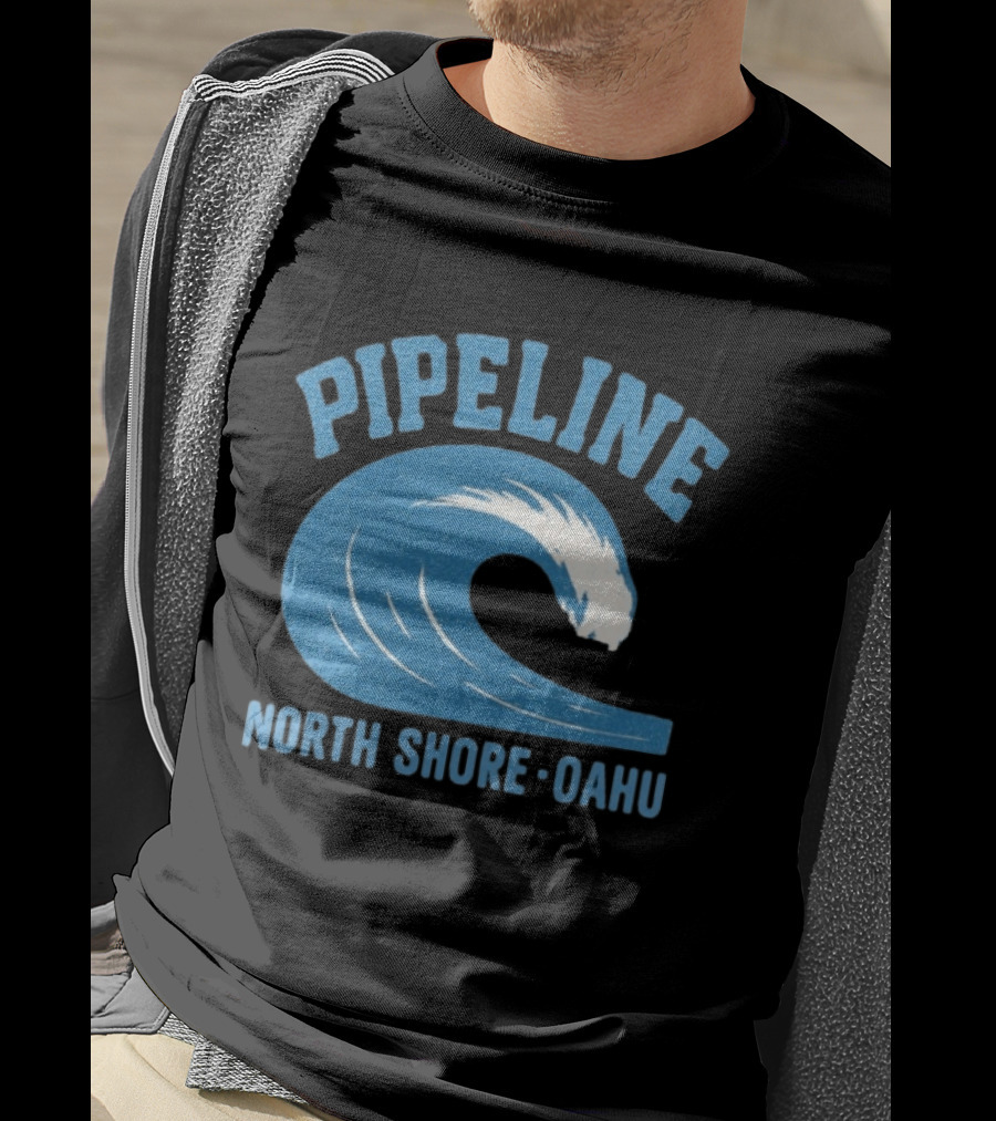 Pipeline North Shore Oahu Wave T-Shirt