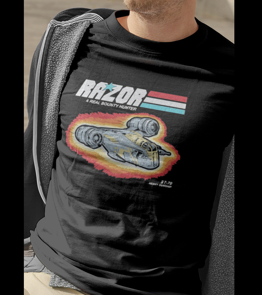 Razor A Real Bounty Hunter ST 70 Heavy Gunship T-Shirt