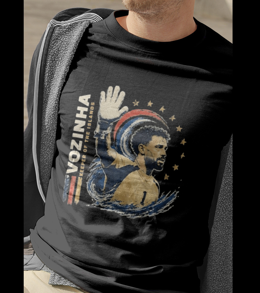 Vozinha Keeper Of The Islands Cape Verde National Football Team Stars T-Shirt