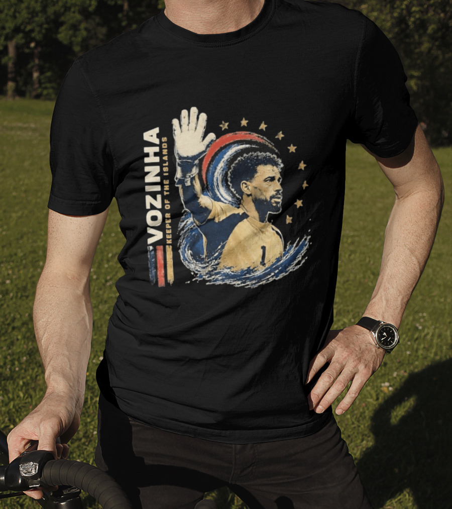 Vozinha Keeper Of The Islands Cape Verde National Football Team Stars T-Shirt