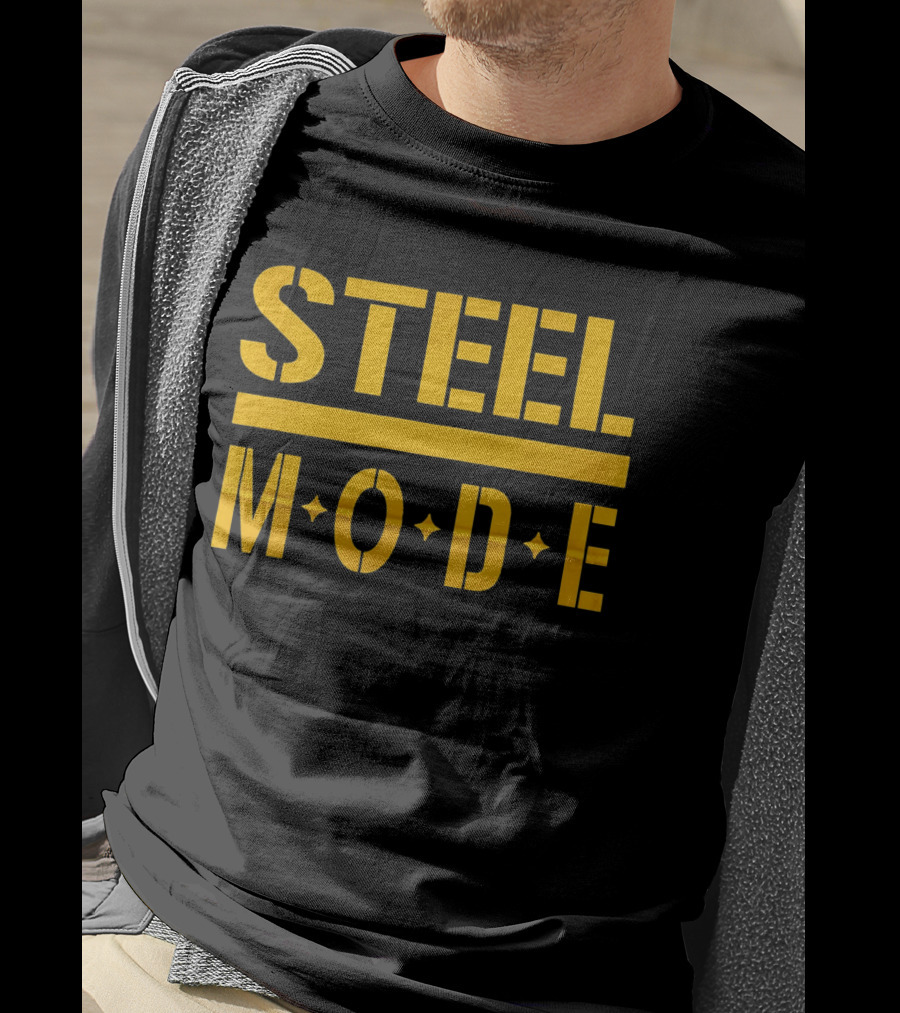 Steel Mode Pittsburgh Football Blanket T-Shirt