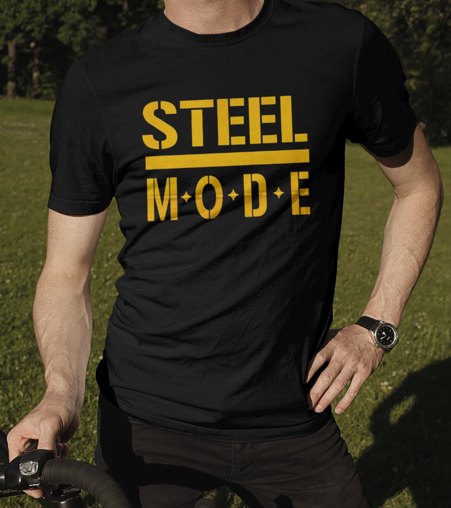 Steel Mode Pittsburgh Football Blanket T-Shirt