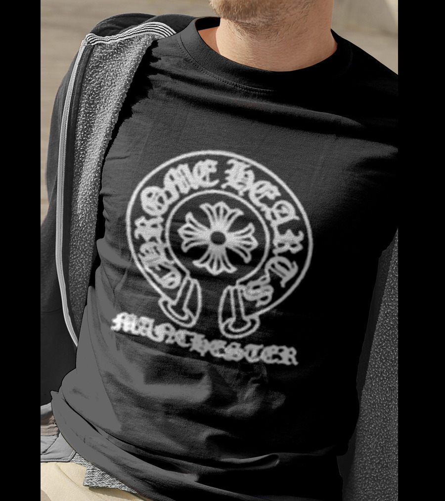 Chrome Hearts Manchester Exclusive Horseshoe Motif T-Shirt