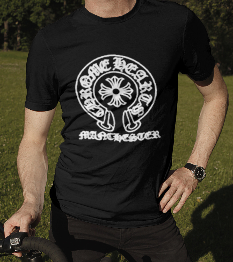 Chrome Hearts Manchester Exclusive Horseshoe Motif T-Shirt