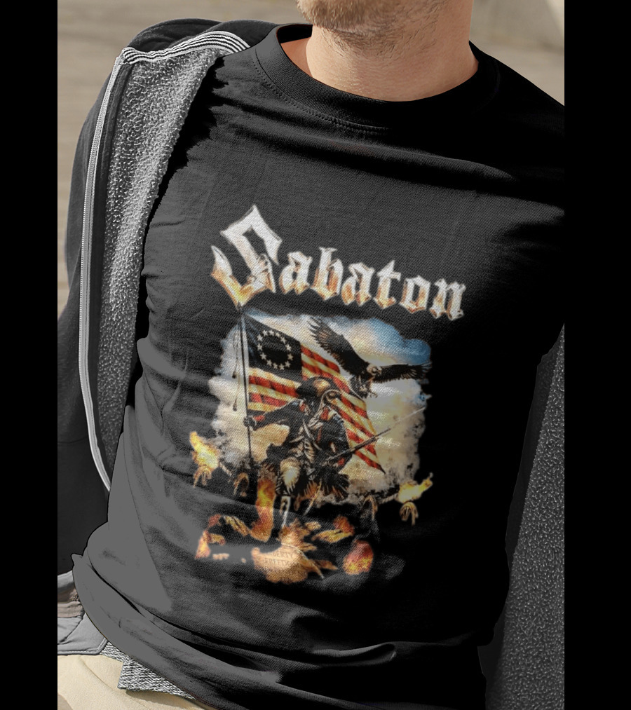 Sabaton Liberty Of Death USA 4th Of July 2026 Independence Freedom T-Shirt