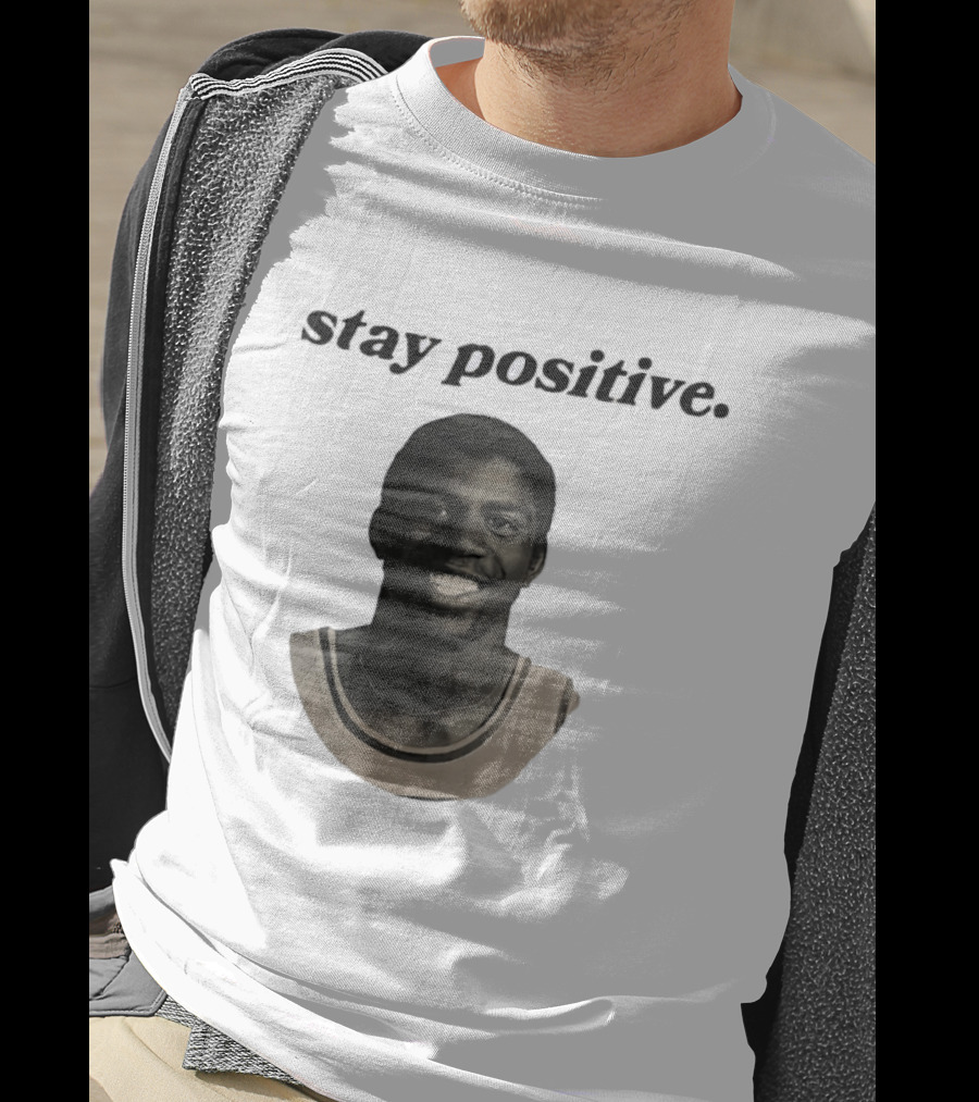 Magic Johnson Stay Positive Los Angeles Lakers T-Shirt
