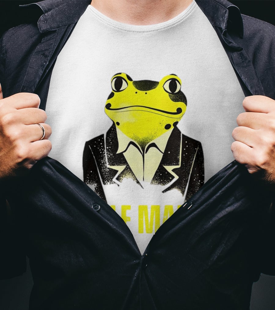 Frog In Business Suit Self Made T-Shirt