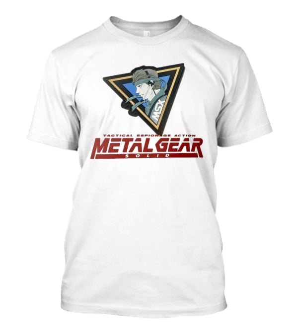 Metal Gear Solid MSX Tactical Espionage Action Hero T-Shirt