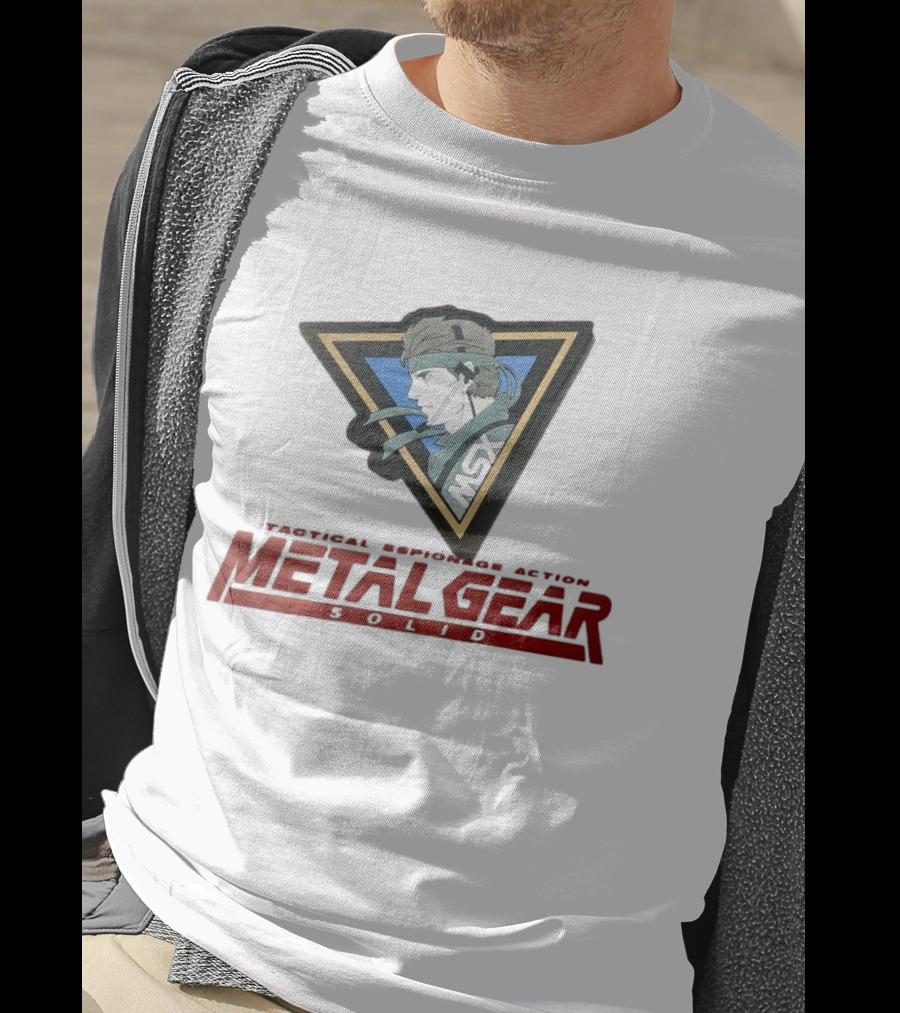 Metal Gear Solid MSX Tactical Espionage Action Hero T-Shirt