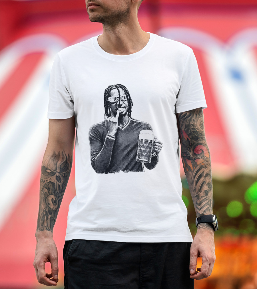 Michael Olise Crystal Palace France Beer T-Shirt