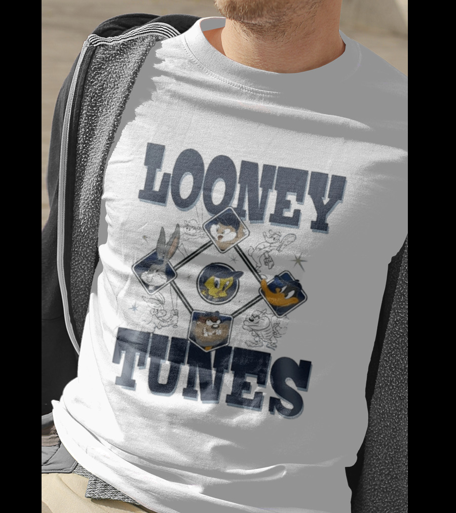 New York Yankees Looney Tunes Bugs Bunny 2026 Character Collaboration T-Shirt