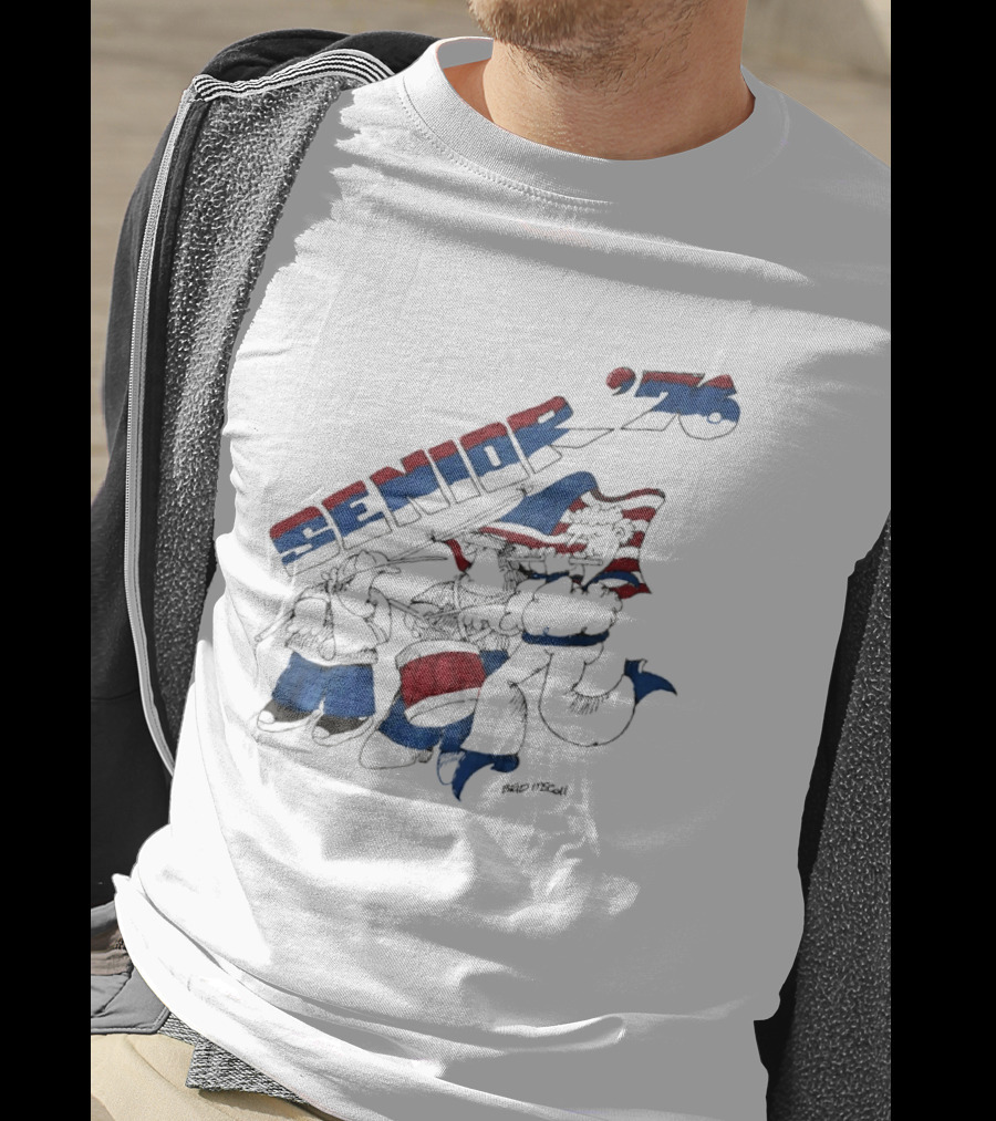 Senior 76 Brad Mccoll 1976 Bicentennial Celebration T-Shirt