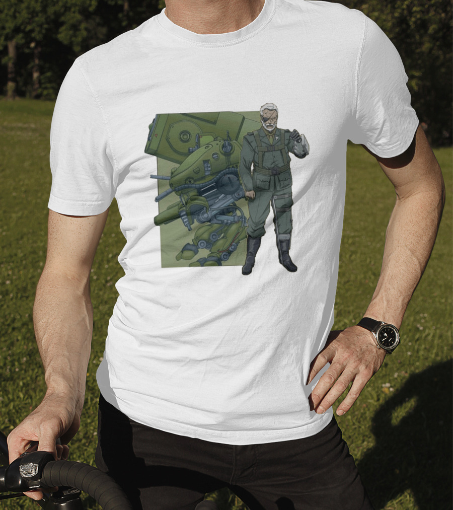 Big Boss Metal Gear Solid Character And Mech T-Shirt