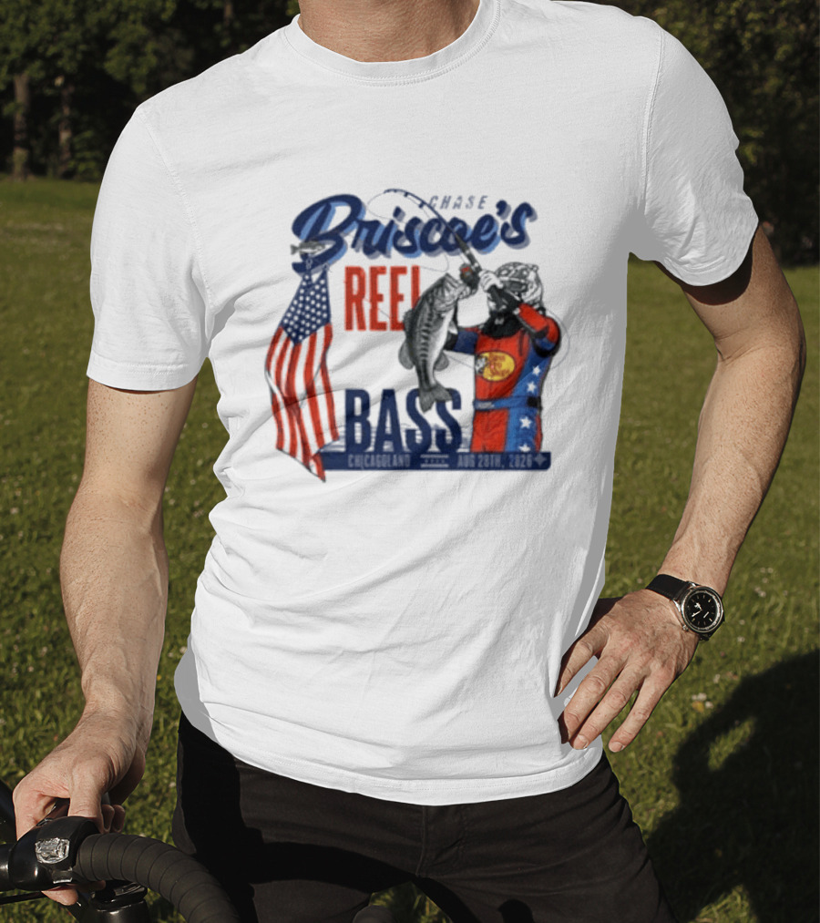 Chase Briscoe's Reel Bass Pro Shops Chicagoland Aug 28th 2026 T-Shirt