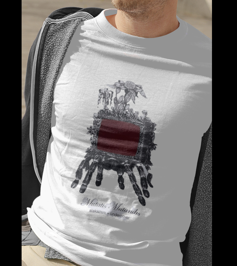 Mutatis Mutandis Alakazam Undercover Tarantula Botanical Frame T-Shirt