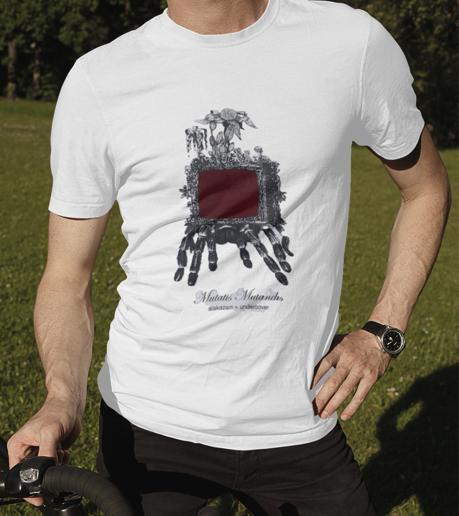 Mutatis Mutandis Alakazam Undercover Tarantula Botanical Frame T-Shirt