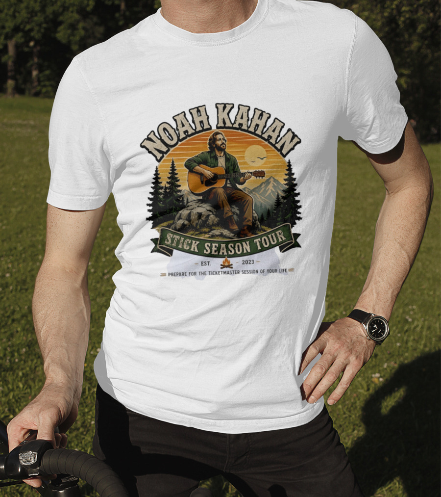 Noah Kahan Stick Season Tour 2023 Prepare For The Ticketmaster Session Of Your Life T-Shirt