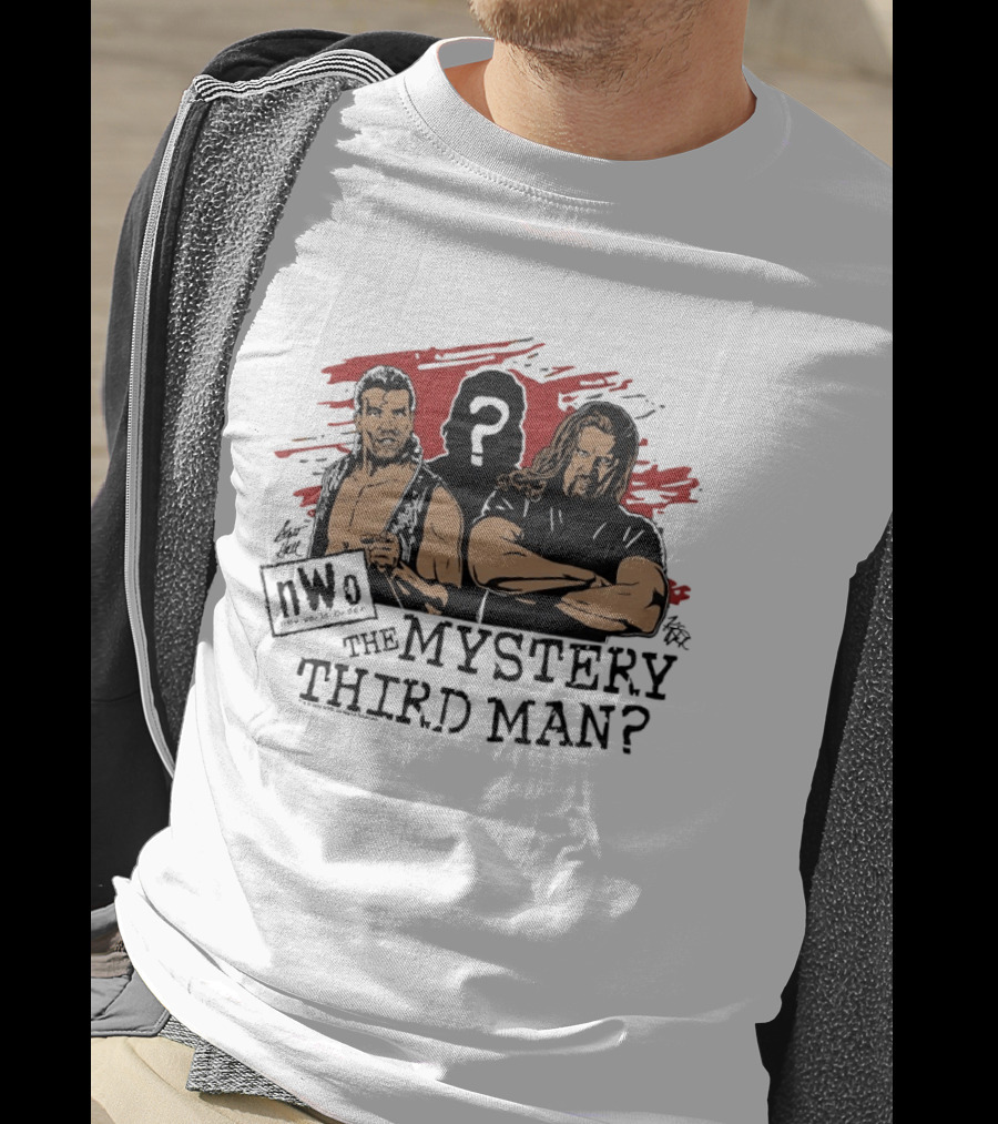 NWo Scott Hall Kevin Nash The Mystery Third Man T-Shirt