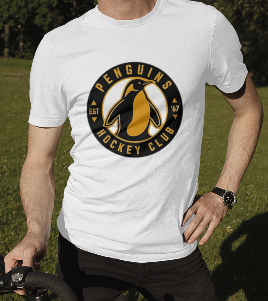 Penguins Hockey Club Est 1967 NHL Circular T-Shirt