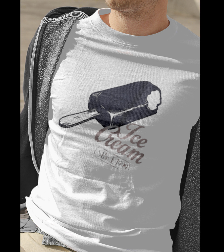 Ice Cream Popsicle Since 1999 Retro Dessert Delight T-Shirt