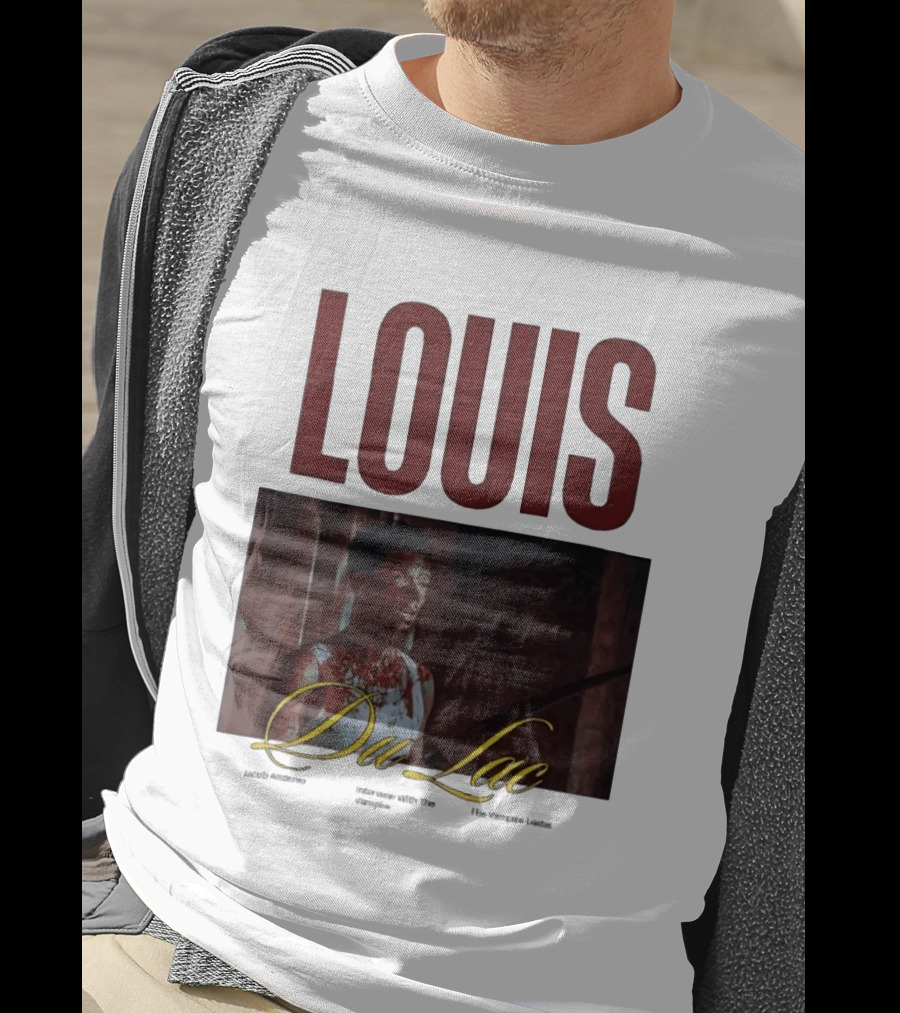 Louis Du Lac Jacob Anderson Interview With The Vampire Bootleg T-Shirt