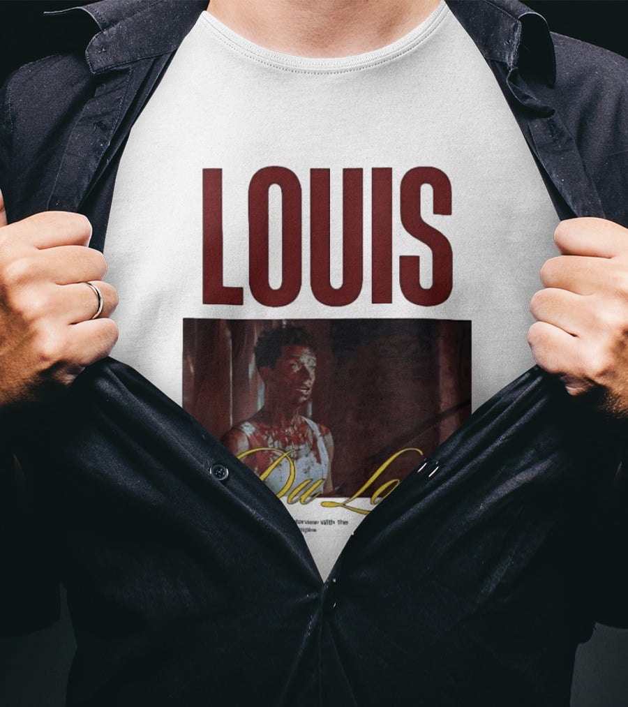 Louis Du Lac Jacob Anderson Interview With The Vampire Bootleg T-Shirt